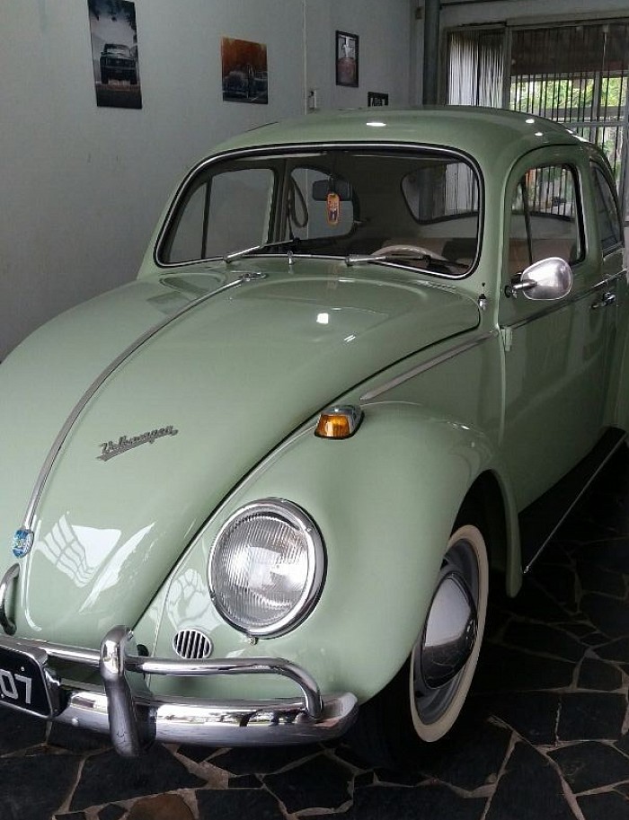 Fusca Placa Preta