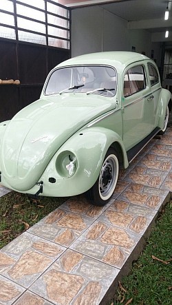 Fusca Placa Preta